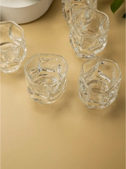 Набор бокалов и рюмок, прозрачные,12 шт.