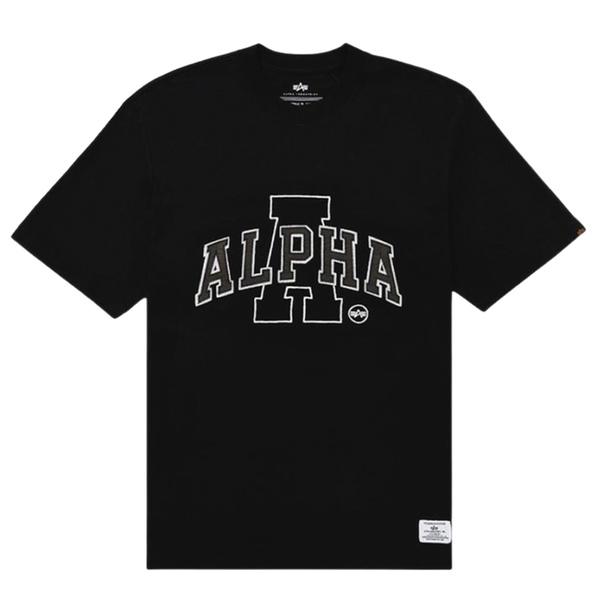 Футболка Alpha Industries UNFRM UNI Tee Black (Черный)