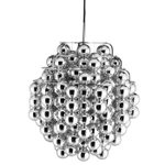 люстра Silver balls by Verner Panton