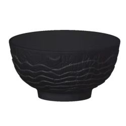 Соусник 150 мл d 9,8 см h5 см круглый емкость для закусок фарфор Black Raw Wood P.L. [4]