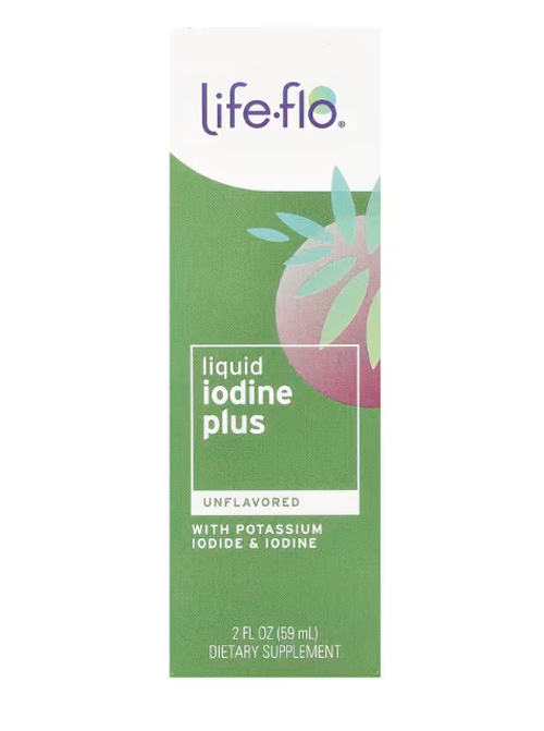 Life flo liquid iodine plus 59ml (йод).