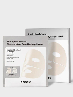 Гидрогелевая маска с муцином улитки Cosrx Advanced Snail Mucin Glass Glow Hydrogel Mask 3 шт.