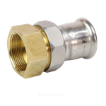 Муфта разъемная сталь нерж AISI 316L Дн 28х3/4" Ру16 пресс/ВР Inoxpres RM 184028343