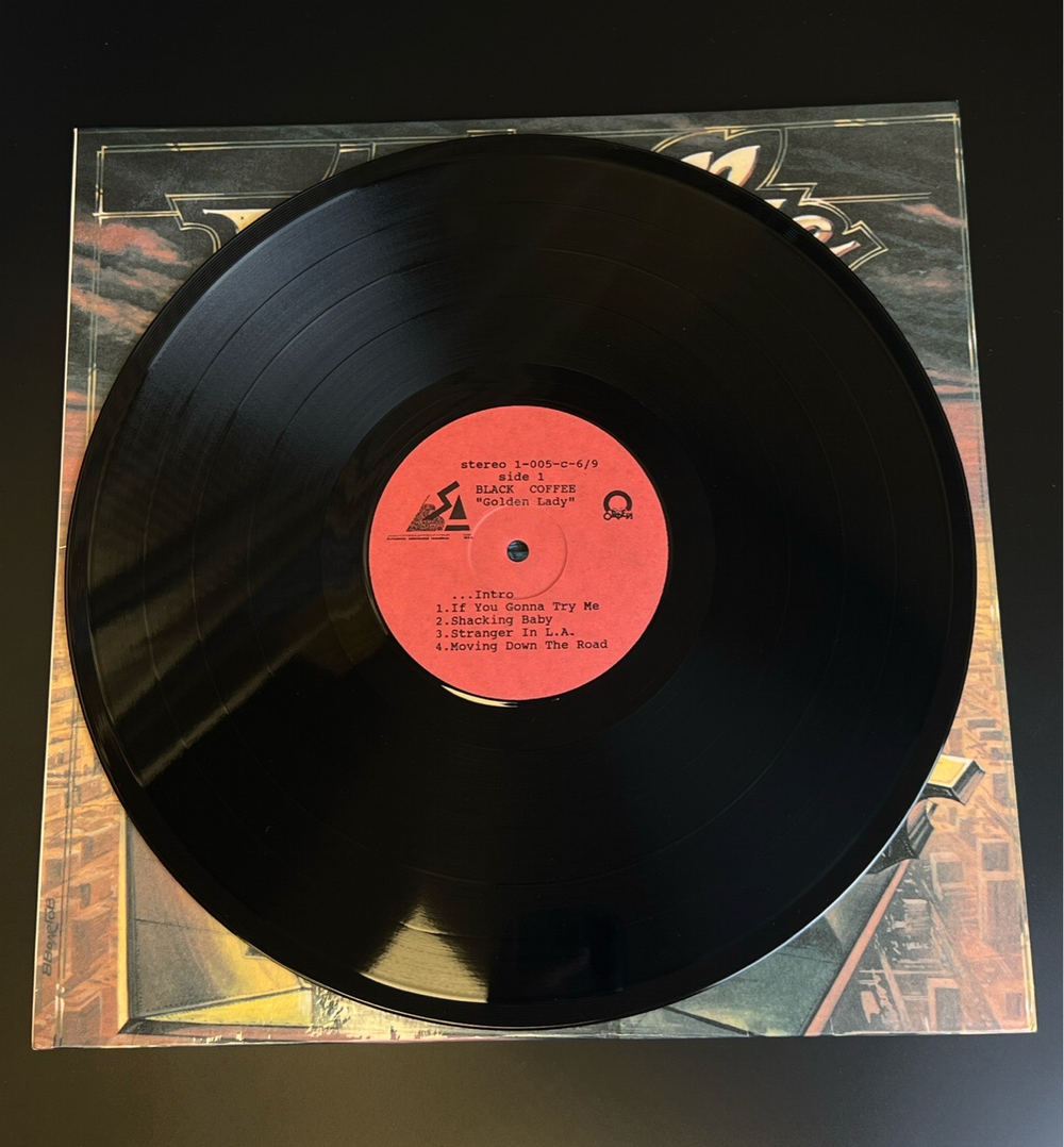 LP Black Coffee – Golden Lady. Виниловая пластинка 12 дюймов. Орфей