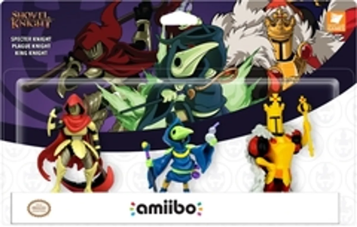 Фигурки Amiibo: Shovel Knight. Treasure Trove (3-Pack)