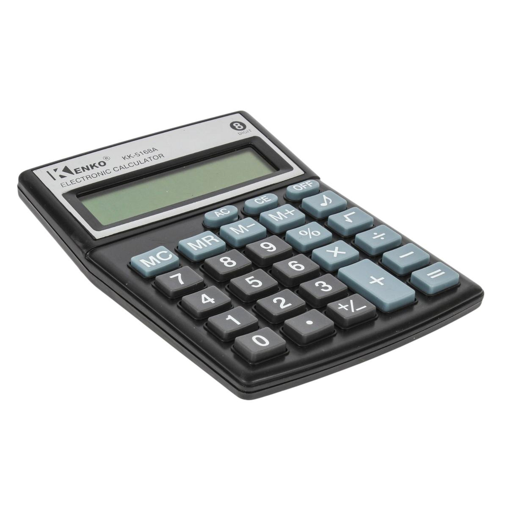Калькулятор настольный 14*10см, 8-разряд, батар-"таблетка" D-608B-3344