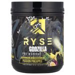 RYSE, Годзилла, перед тренировкой, ананас со вкусом страсти, 714 г (1,6 фунта)