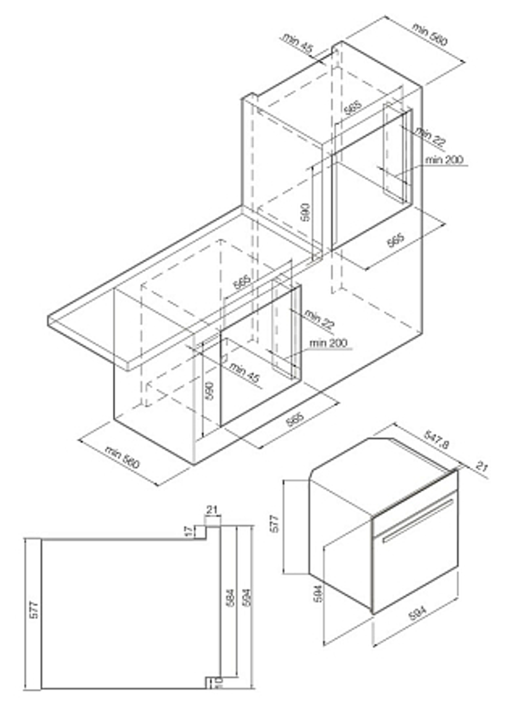 Духовой шкаф Graude BK 60.3 EL