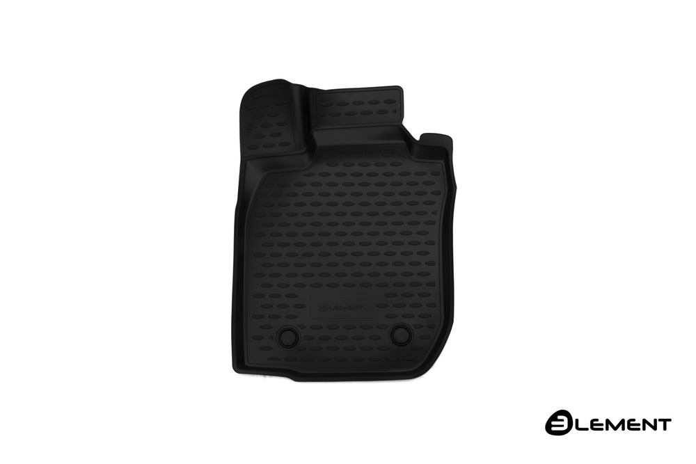 Коврик 3D в салон RENAULT Duster 2WD, 2011-2015, передний левый, 1 шт. (полиуретан)