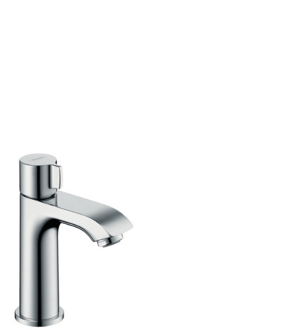 Hansgrohe Metris Кран для раковины 100, без сливного набора 31166000