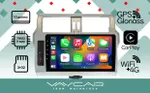 Магнитола для Toyota Land Cruiser Prado 150 2014-2017 - Vaycar VA77-0531 на Android 13, Быстрая, 4G SIM-слот