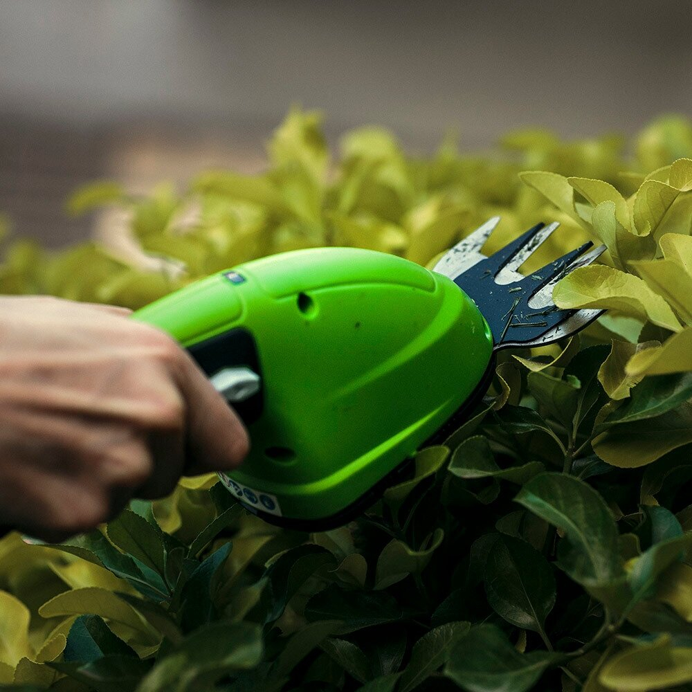Ножницы садовые аккумуляторные GREENWORKS G3,6GS 3,6V,2Ач,16см,с удл.ручкой (1600207)