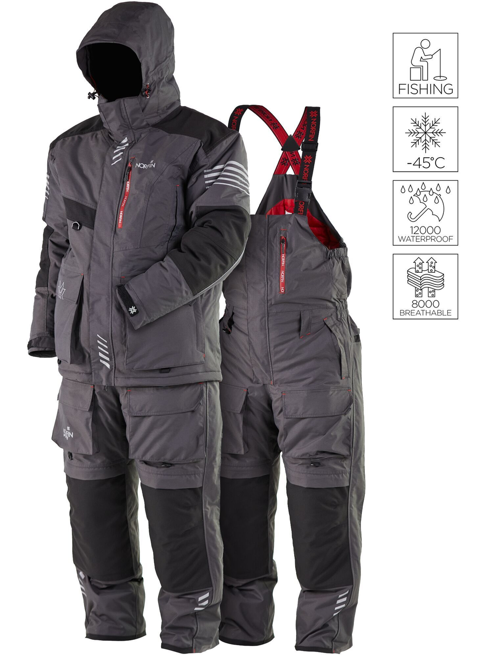 Костюм зим. Norfin EXTREME 5 PRO 02 р.M-L