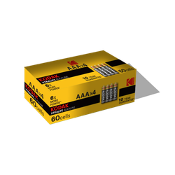 Батарейки Kodak LR03-4S XTRALIFE Alkaline [K3A-S4] | Батарейки Щелочные (Алкалиновые)