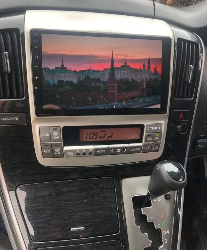 Магнитола для Toyota Alphard 1 H10 2005-2008 - Teyes CC2 PLUS монитор 9" QLED, Android 10, Быстрая, SIM-слот