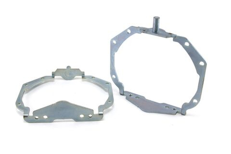 Переходные рамки для Toyota Land Cruiser Prado 150 (2009 - 2015 AFS ближний свет)/LX570 (2012-2014)/LC200 (2012-2015) AFS, Camry V50 и V55/Mazda 6 GJ (2012-2015), Lexus RX (2008-2015)/LX570  AFS под модуль Hella 3R/Hella 3 (Комплект, 2шт)