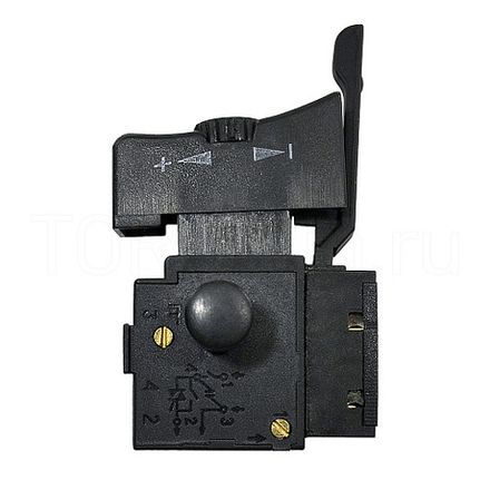 Выключатель для дрели с реверсом 250В 4А KG0254