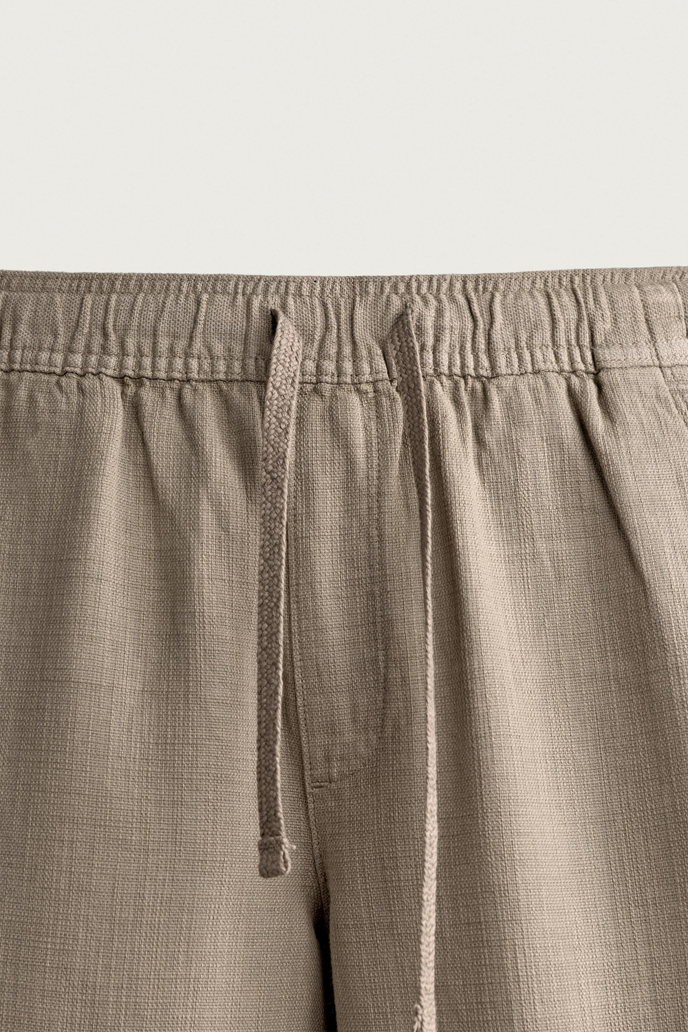 БРЮКИ RELAXED FIT ИЗ РЕЛЬЕФНОЙ ТКАНИ — ZARA · 4676/307