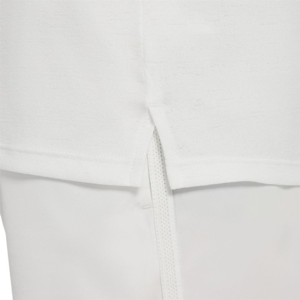 Детская теннисная футболка Nike Kids Miler Dri-Fit - white