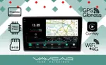 Магнитола для Volkswagen Passat B6-B7/CC - Vaycar VA81U-08365-2K на Android 13, Быстрая, 2K QLED, CarPlay, 4G SIM-слот