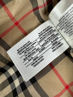 Пуховик Burberry
