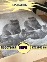 Простыня 200х220 см без резинки