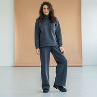 Костюм оверсайз "Графит" женский утепленный