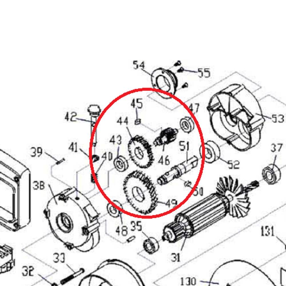 Шестерня R2S44