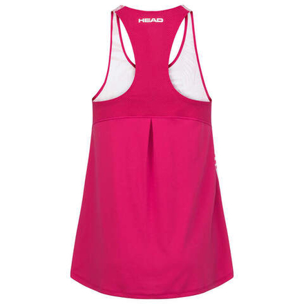 Девочковая майка Head Agility Tank Top - mulberry/print vision