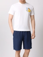 Футболка MC Saint Barth TSHIRT DUCKY TEQUILA 01 белый