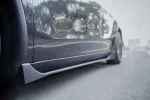Обвес для Tesla Model Y 2025+ тесла боковые юбки диффузор спойлер канарды губа переднего бампера