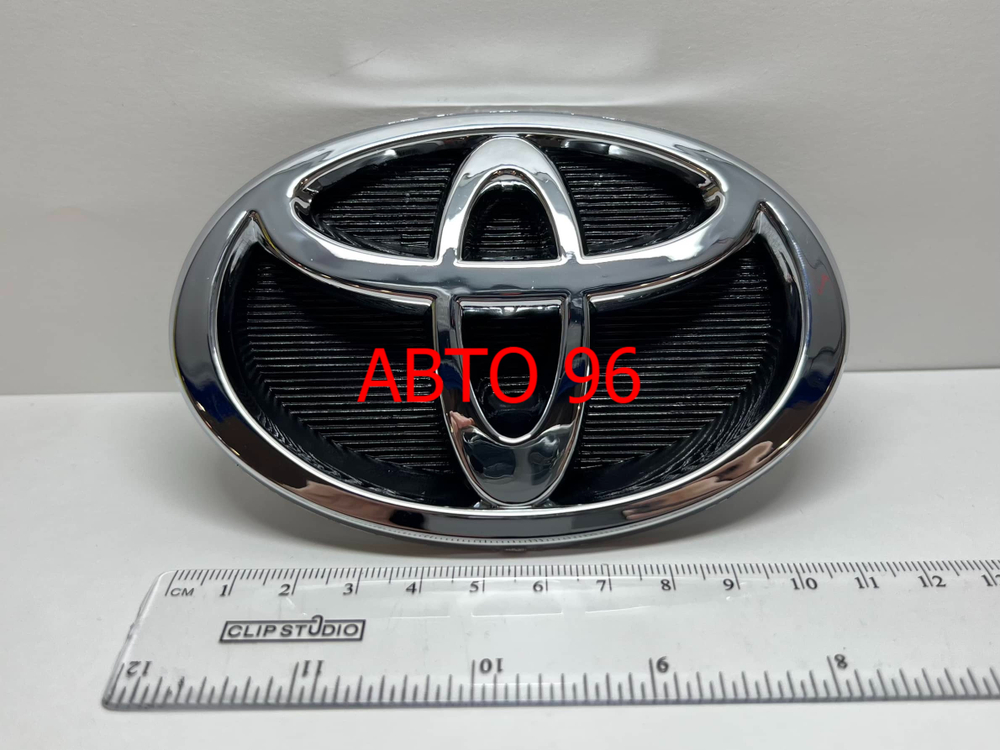 Логотип (шильдик, надпись, эмблема) "Toyota" 11см Оптом