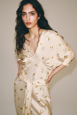 ДЛИННОЕ ПЛАТЬЕ С ПРИНТОМ — ZW COLLECTION — ZARA