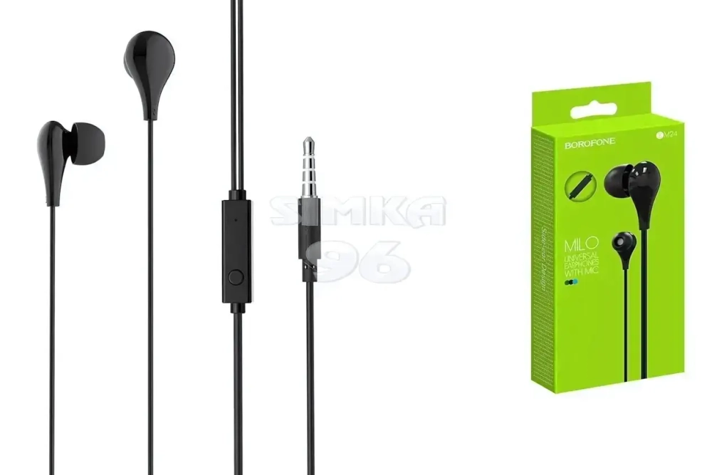Наушники BOROFONE M24 вакуумные c микрофоном