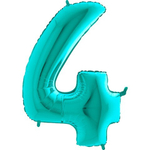 Цифра "4" (цвет на выбор) 1 шт