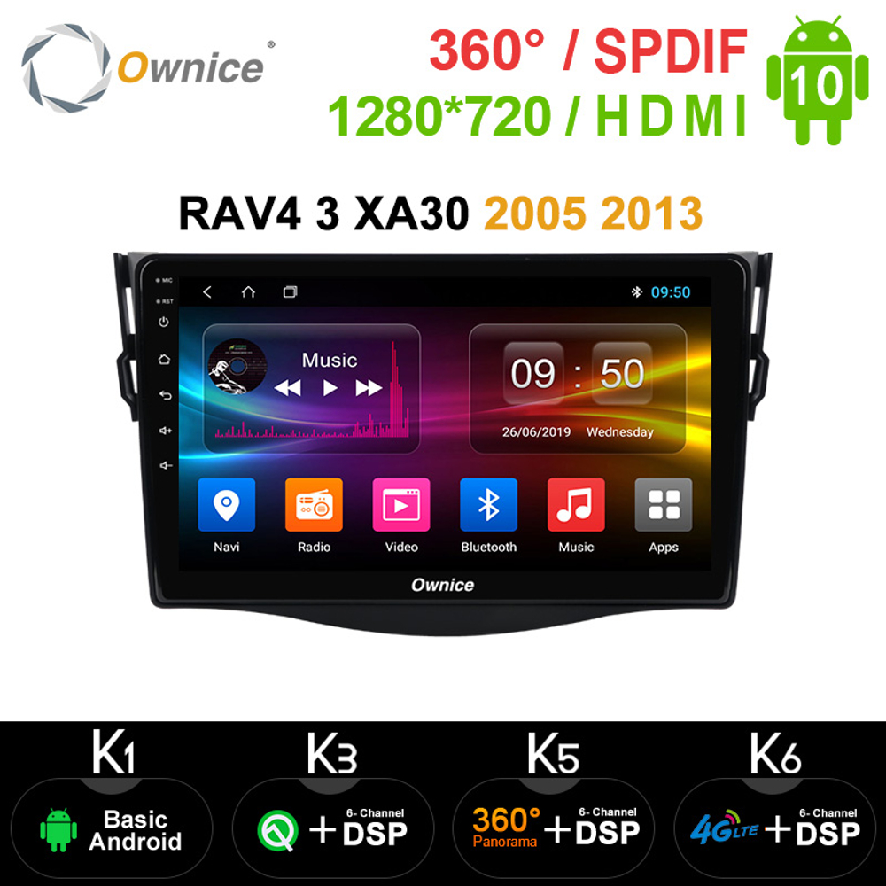 Установочный комплект для TOYOTA RAV4 2006-2012  KUBERG OL-9688