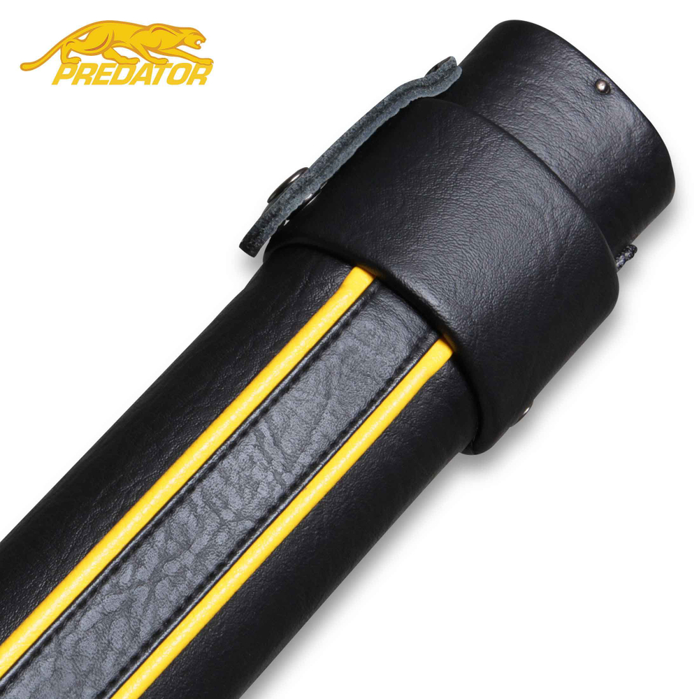 Тубус для цельного кия Predator Sport Velcro (черный/желтый)