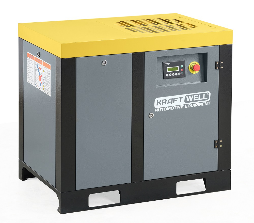 KraftWell ETERE 7.5 Компрессор винтовой 1000/900 л/мин, 8/10 бар, 380В
