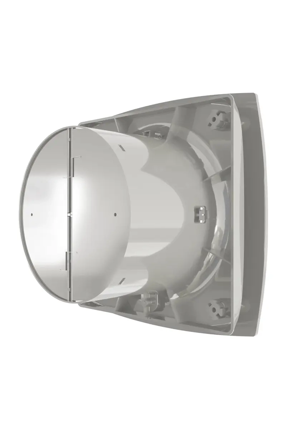 Вентилятор накладной WAVE 120C Gray обратный клапан ERA