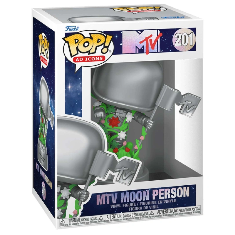 Фигурка Funko POP! Icons MTV 40th MTV Moon Person (201) 72563