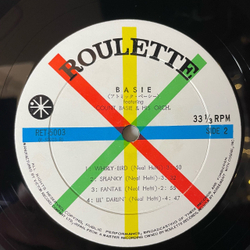 Винтажная виниловая пластинка LP Каунт Бейси, Count Basie And His Orchestra Neal Hefti, Atomic Basie (Япония 1966) (Без Оби)