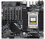 Материнская плата Gigabyte WRX80-SU8-IPMI, чипсет AMD WRX80, 8 слотов ОЗУ, 2 разъема M.2