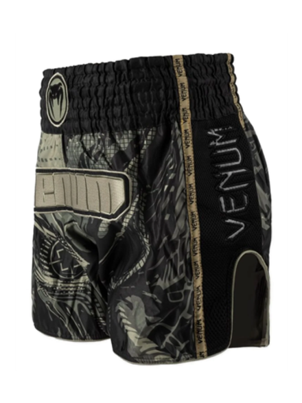 Шорты тайские Venum Invader Black/Sand