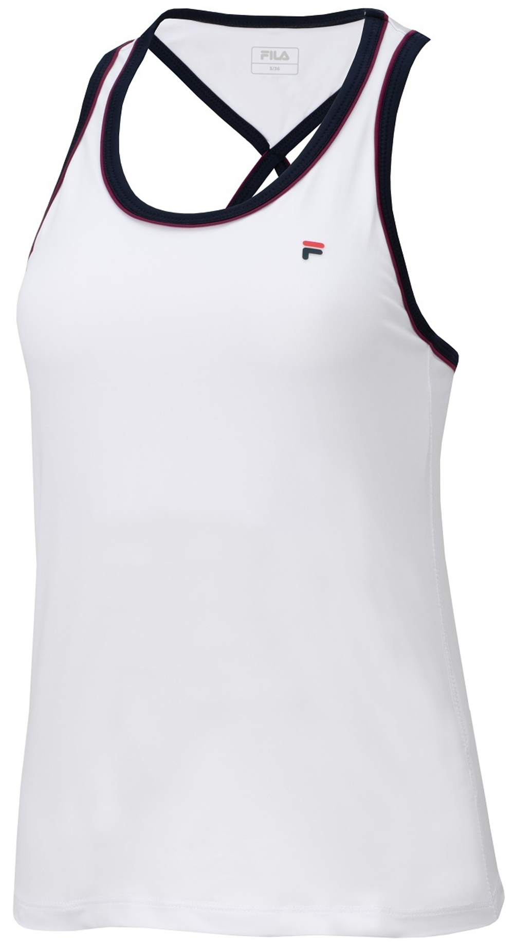 Женский топ теннисный Fila Top Jodie - белый
