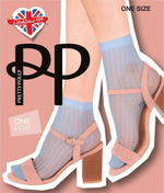 Трендовые носки в сетку Fashion Anklets (Размер: S-M-L) (Цвет: черный)