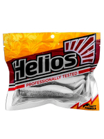 Виброхвост Helios Chubby 3,55"/9 см White 5шт. (HS-4-001)