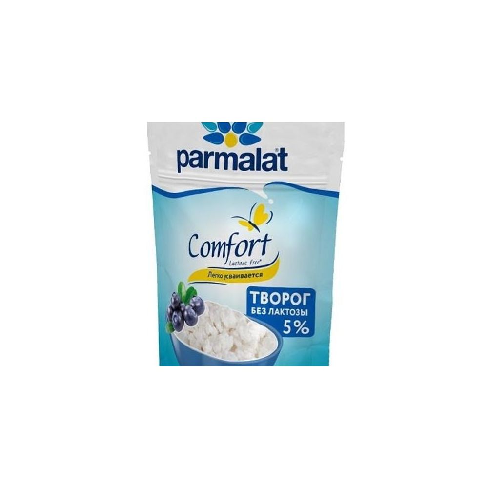 Творог Безлак.Рассыпчатый Parmalat 5% 260гр