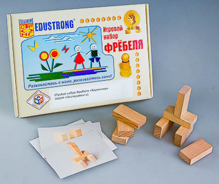 Игровой набор Фребеля "Кирпичики"