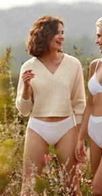 Трусики-слипы Slip Skin Cotton (Размер: L) (Цвет: дымчатый)