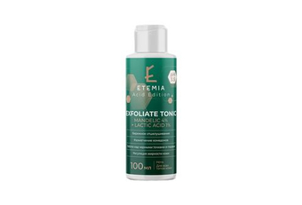 Etemia Тоник-эксфолиант для лица Mandelic 4% + Lactic Acid 1%, 100мл.